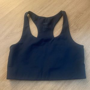 Girlfriend Collective Sports Bra Crop, Paloma Style, Midnight